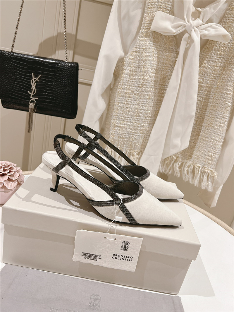 BC low heel sandals