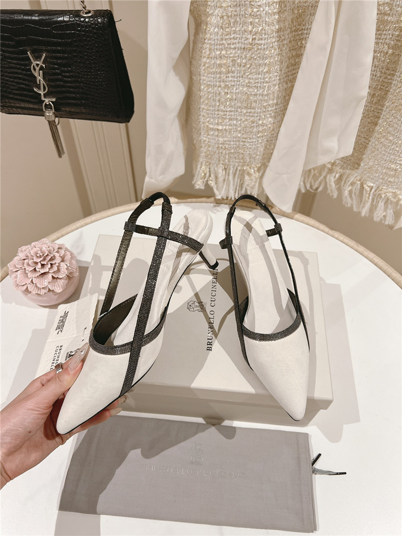 BC low heel sandals