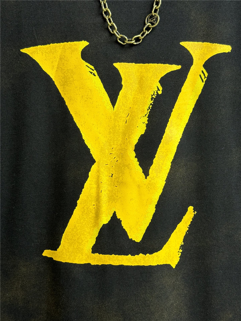 l0vis Vvtt0n lv tie dye printed logo t-shirt