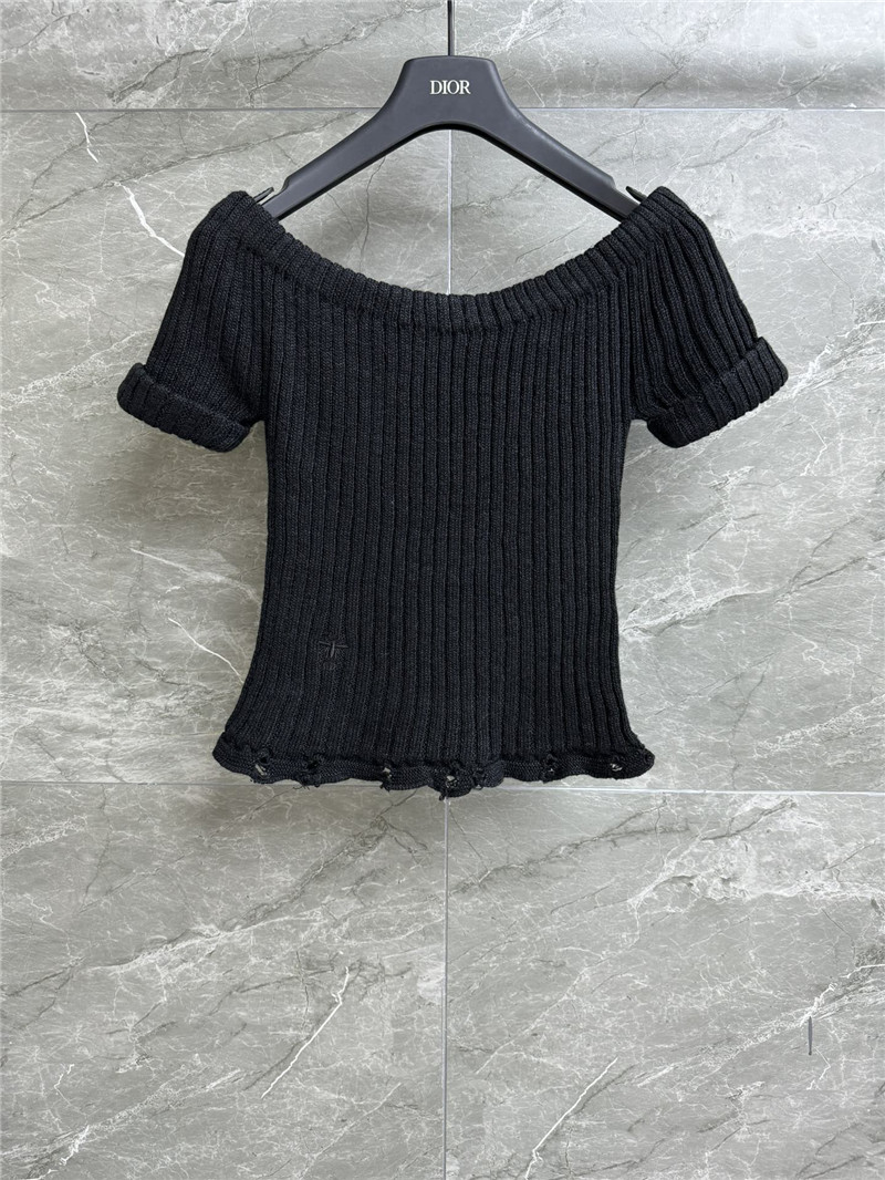 D10r one shoulder short sleeves