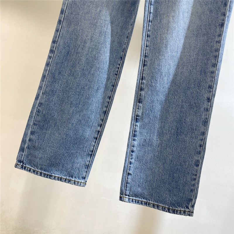 A1exa*der wang early spring new denim trousers