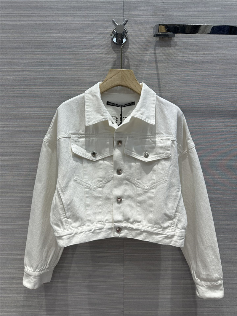 A1exa*der wang denim jacket