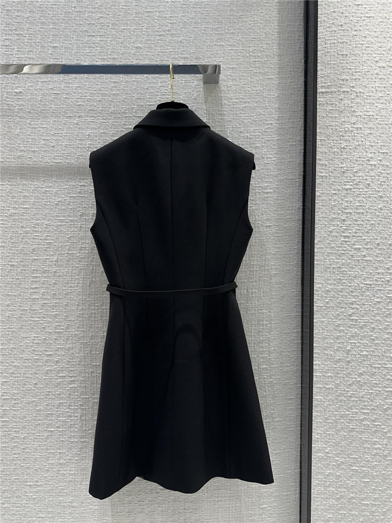 D10r new double breasted vest dress