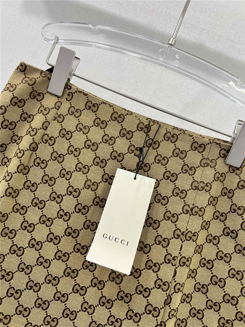 Gvc*1 double g presbyopia jacquard a-line mini skirt