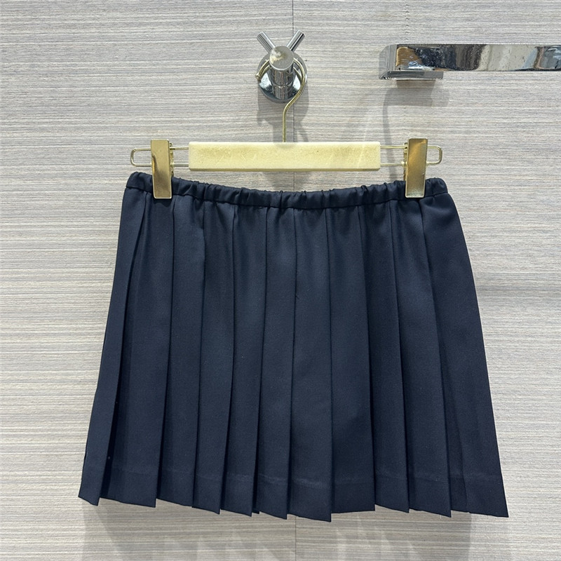 M1um1u girls short pleated skirt cheap replica designer clothes