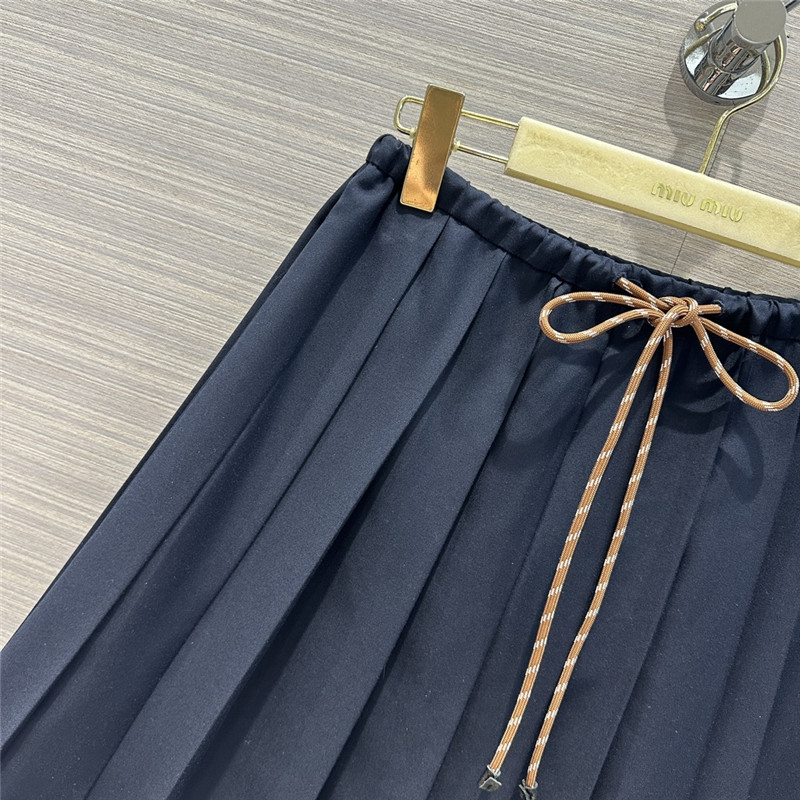 M1um1u mid-length pleated skirt replica clothing sites