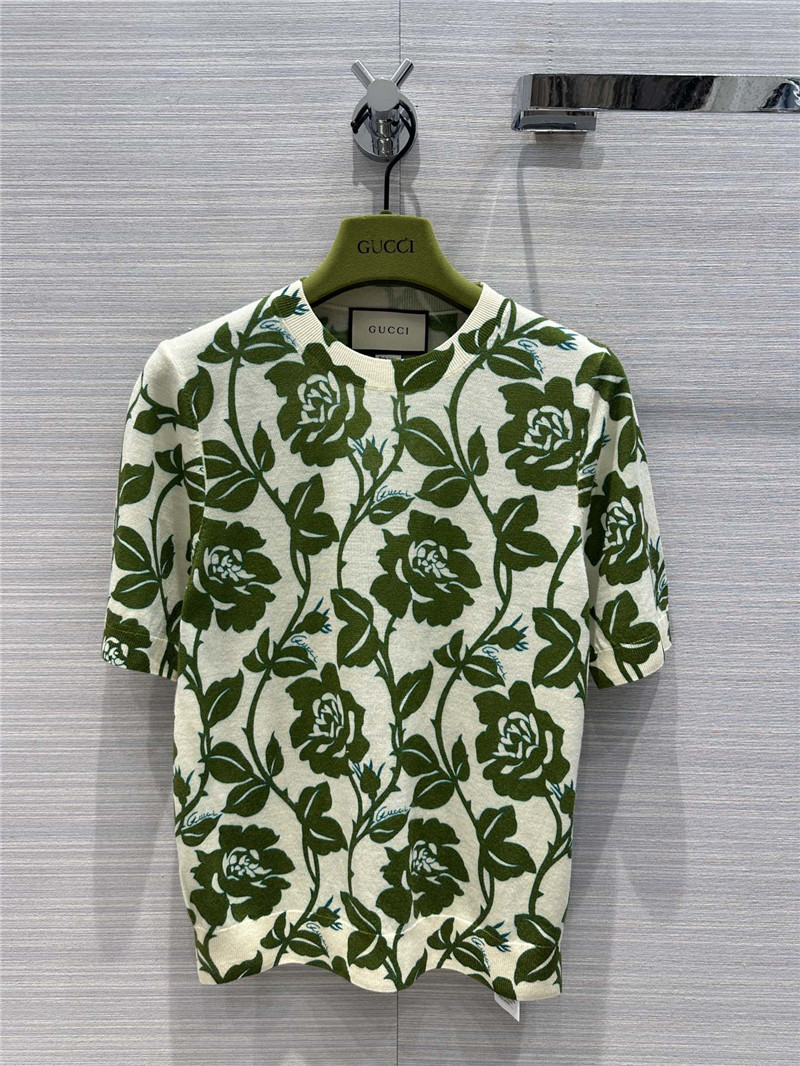 Gvc*1 short sleeve top replica designer clothes