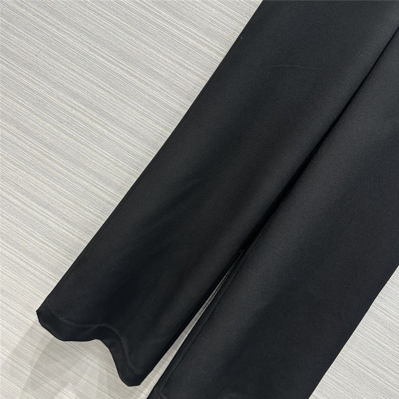 Ch**el straight wide leg floor mopping pants replicas clothes