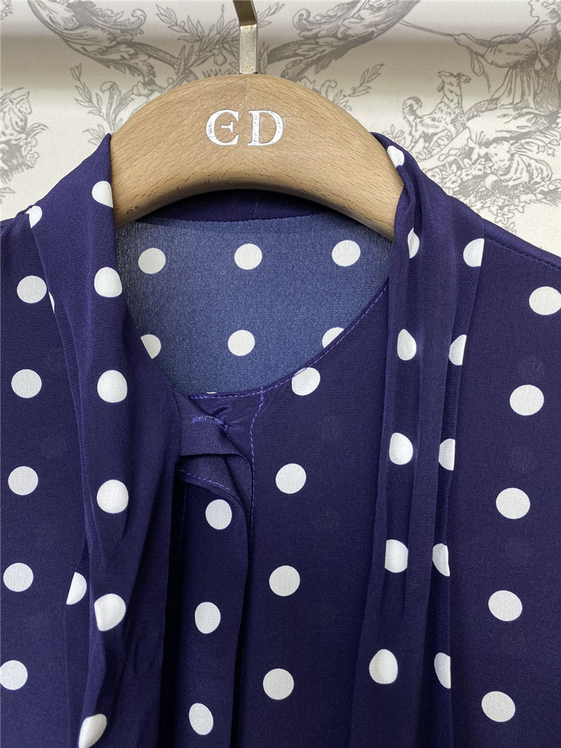 Va1e*ntin0 polka dot silk shirt replica d&g clothing