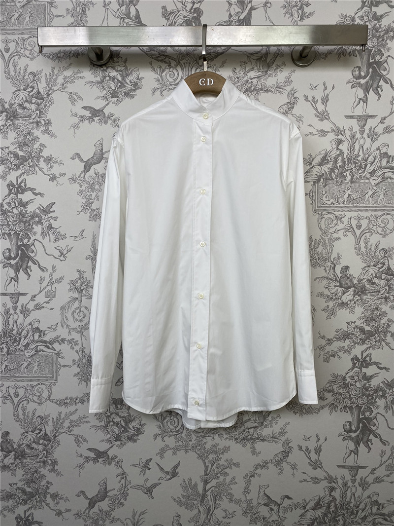 F**di stand collar shirt replica d&g clothing