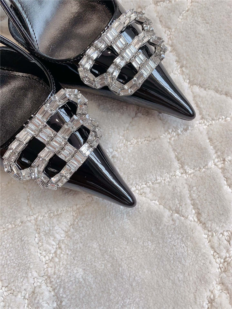 Ba1en*iaga rhinestone high heels best replica shoes website
