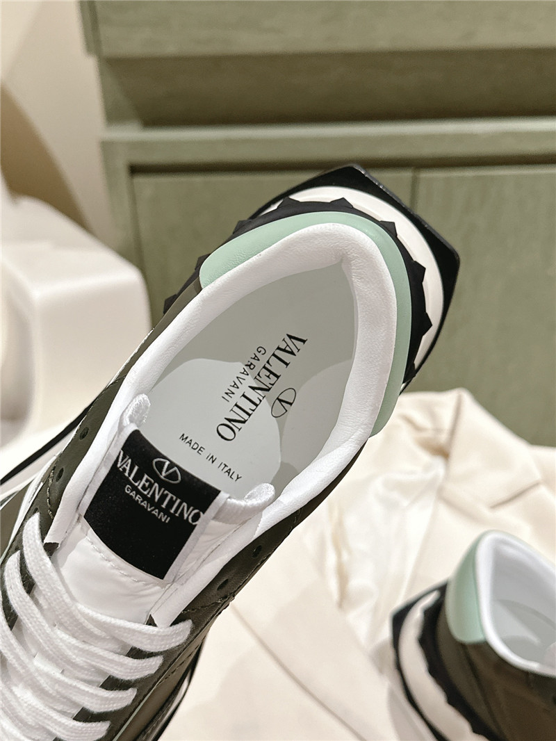 Va1e*ntin0 women’s green sneakers