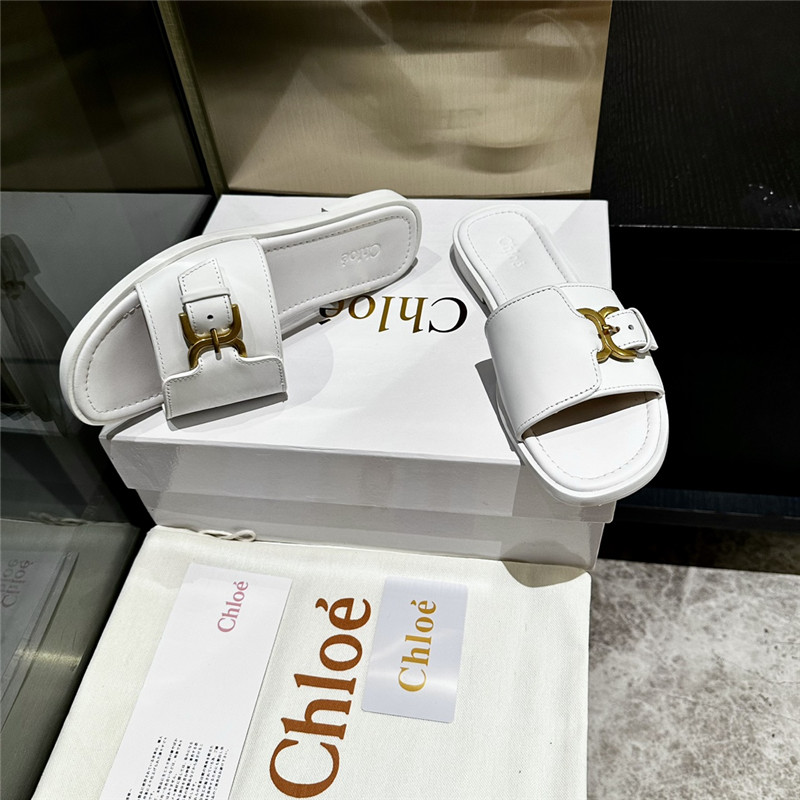 chloé leather slippers ma1s0n Marg*e1a replica shoes