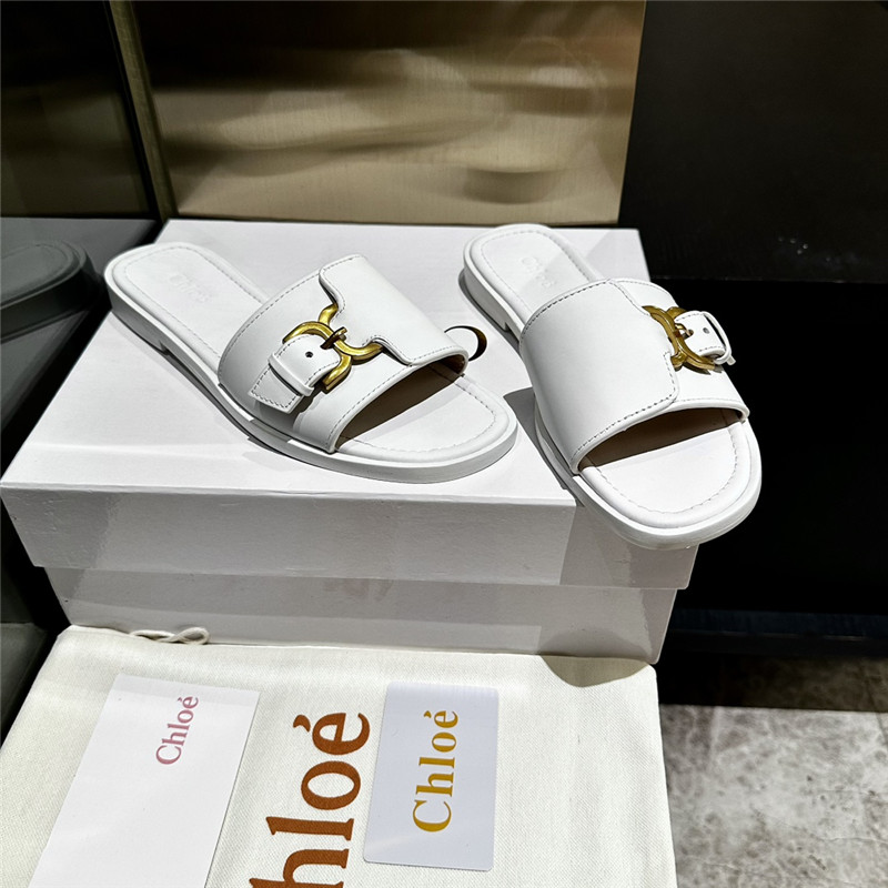 chloé leather slippers ma1s0n Marg*e1a replica shoes