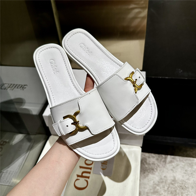 chloé leather slippers ma1s0n Marg*e1a replica shoes