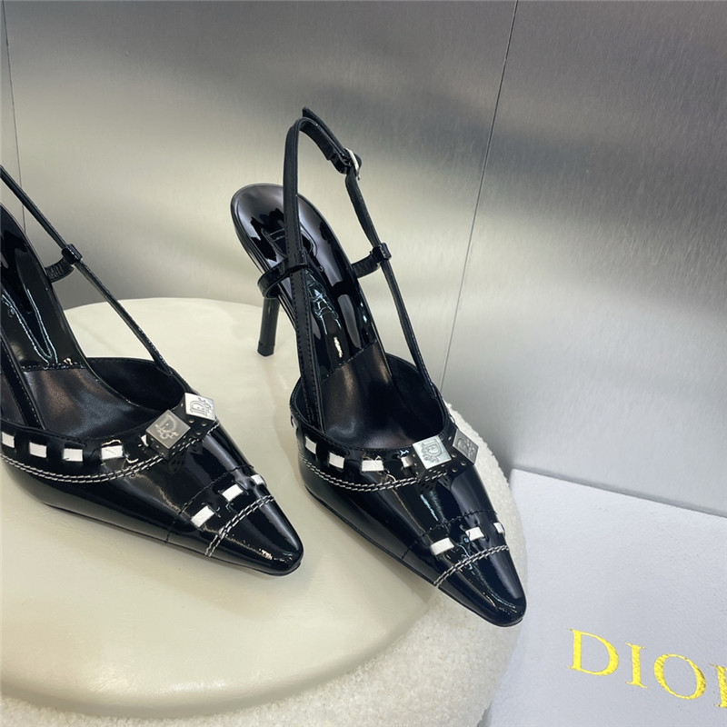 D10r color block mules women’s shoes replica designer shoes