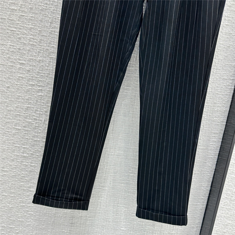 l0vis Vvtt0n lv pinstripe radish pants replicas clothes
