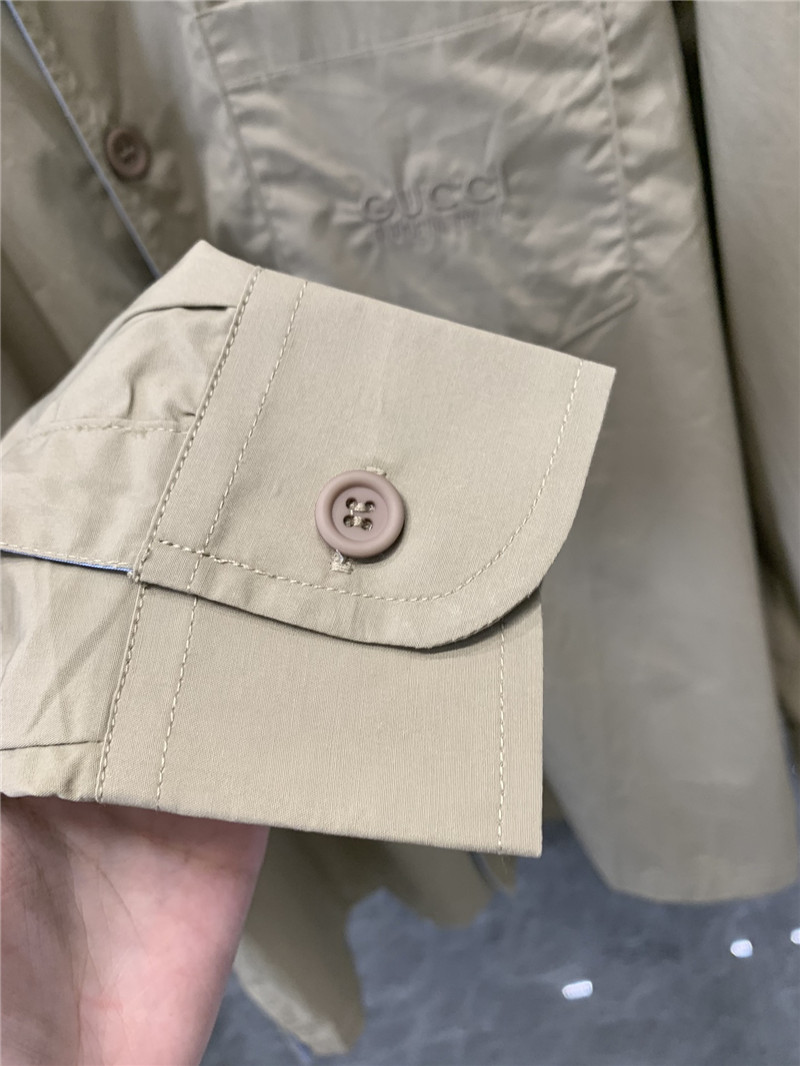 Gvc*1 lapel long sleeve shirt replica clothing sites