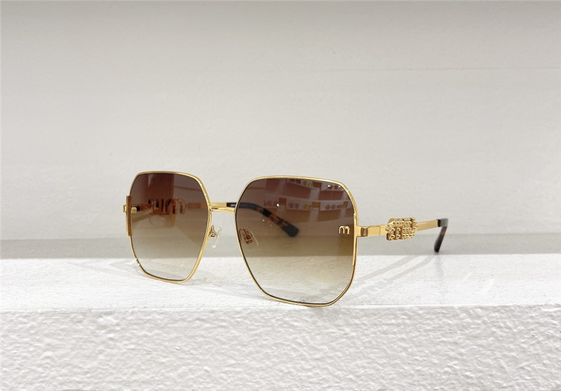 M1um1u large square frame sunglasses