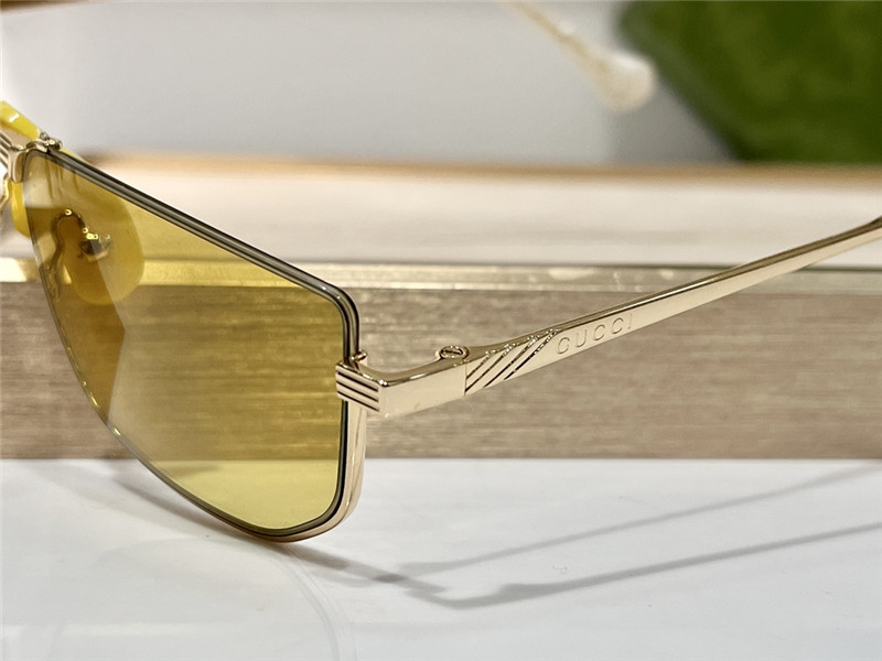 Gvc*1 rectangular frame sunglasses