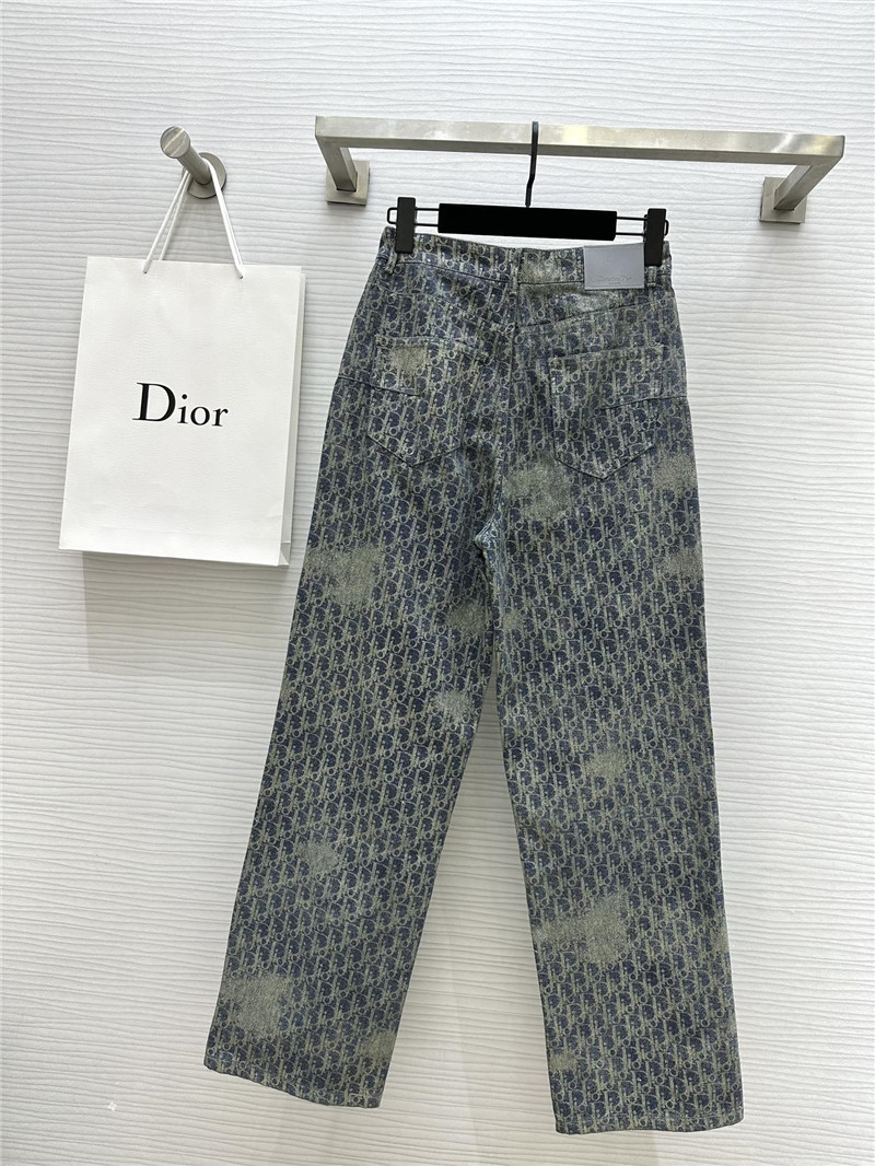 D10r mid-high waist presbyopic straight jeans replica clothing