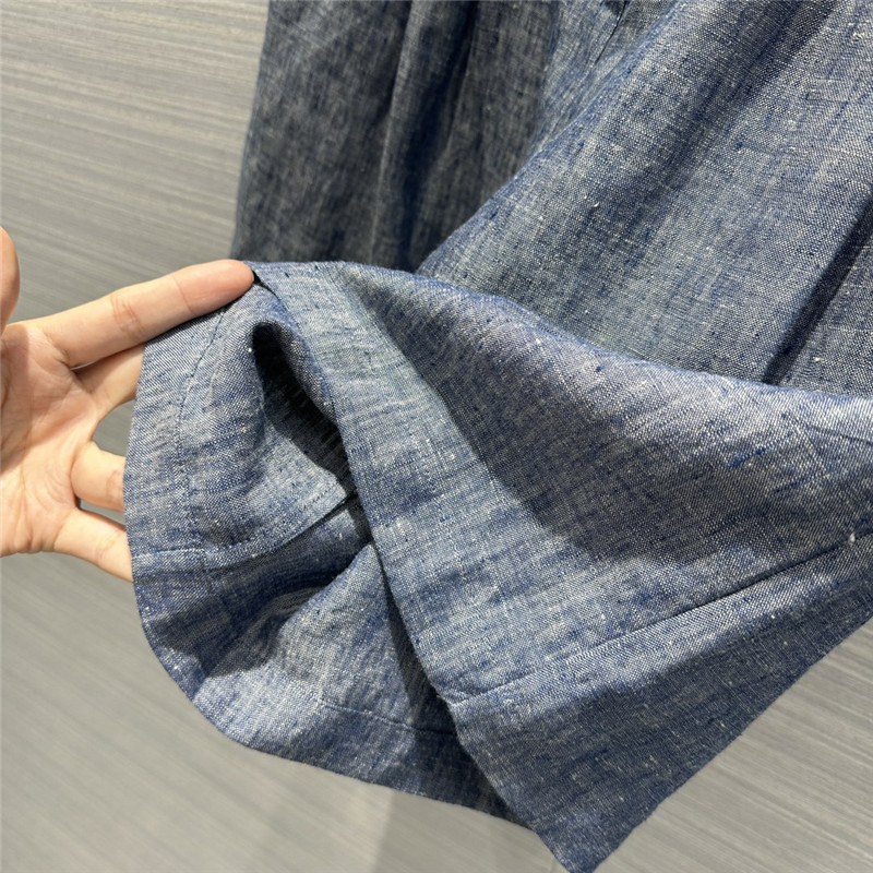 The R0w cotton and linen suit shorts replica clothing sites