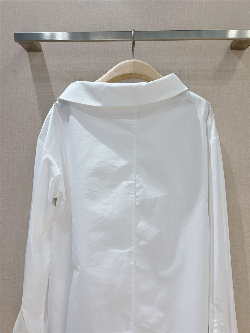 D10r irregular cotton shirt replicas clothes