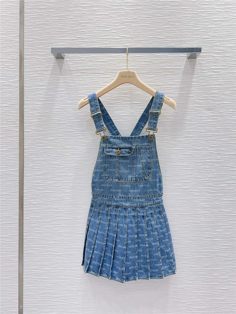 M1um1u denim dress replica clothing sites