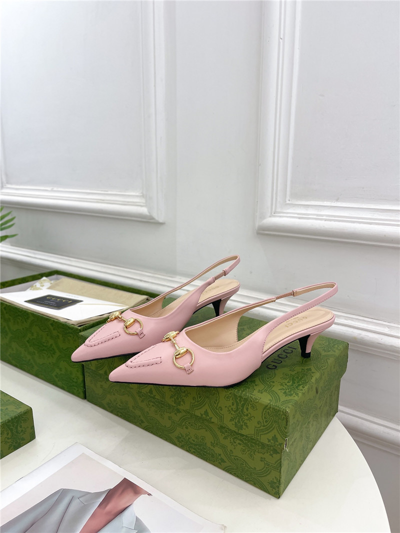 Gvc*1 horsebit slingback pumps replica designer shoes