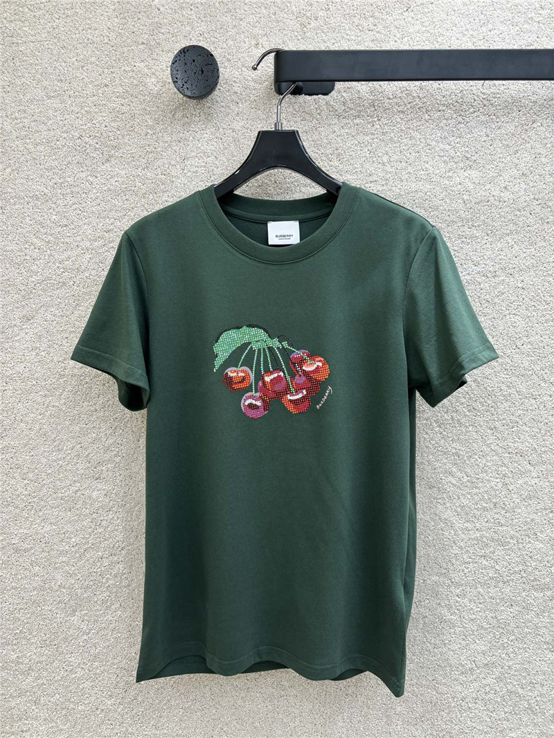 bv*b*rry hot D1am0nd pattern short-sleeved t-shirt replica clothes