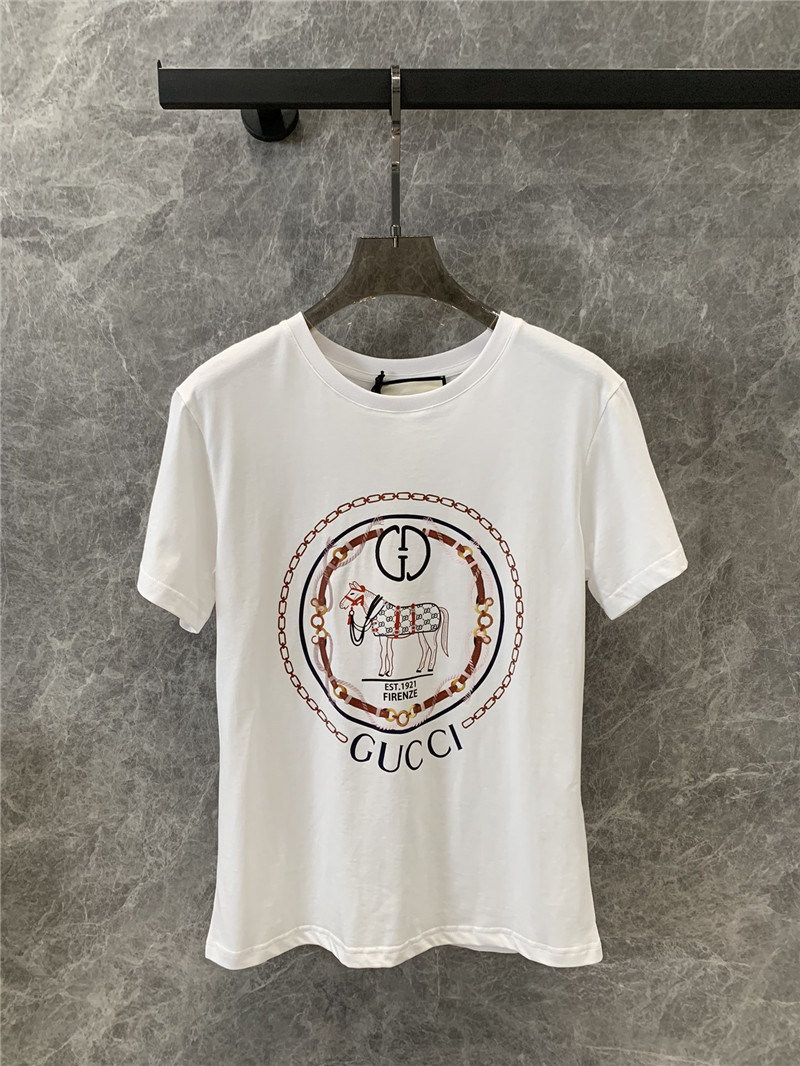 Gvc*1 round neck short sleeve t-shirt replica d&g clothing