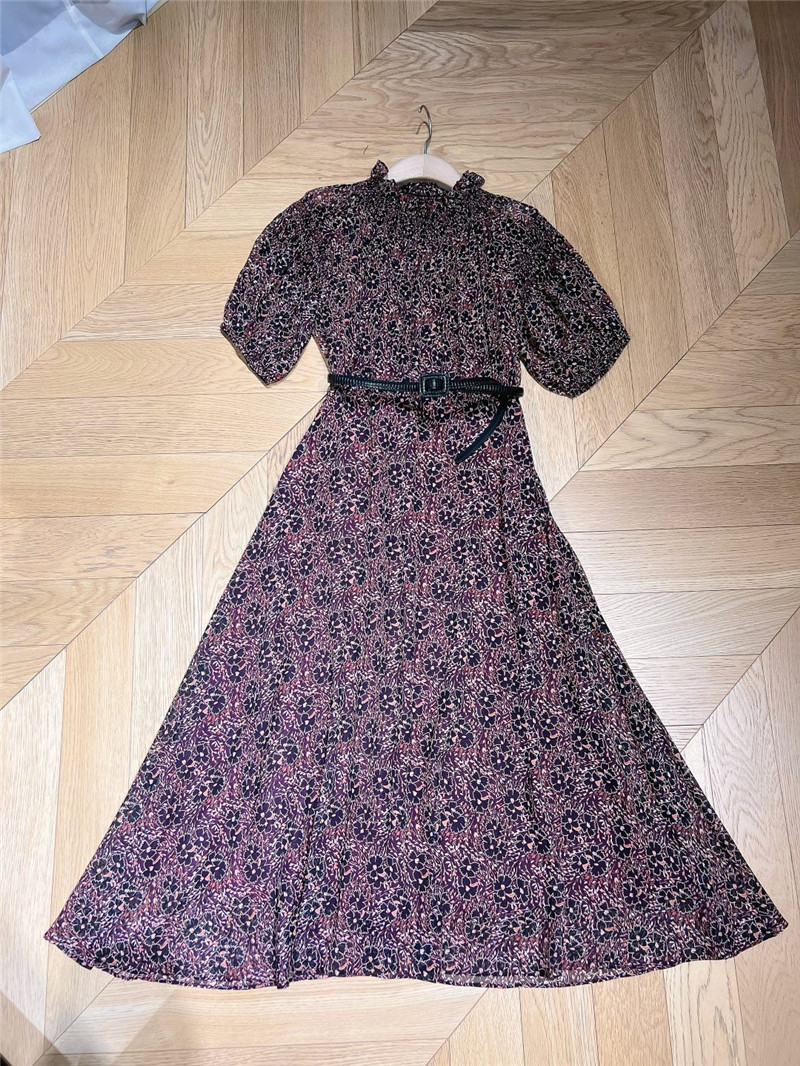 D10r puff sleeve elastic cuff dress replica clothes