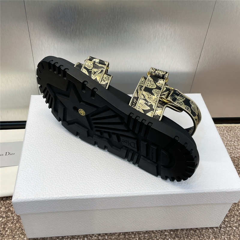 D10r D10ract black sandal