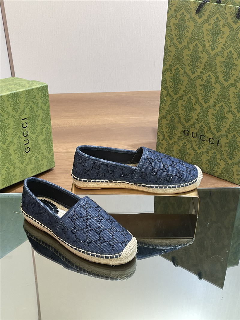 Gvc*1 straw hemp fisherman slippers replica shoes