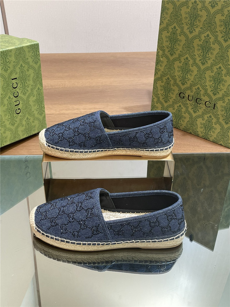 Gvc*1 straw hemp fisherman slippers replica shoes