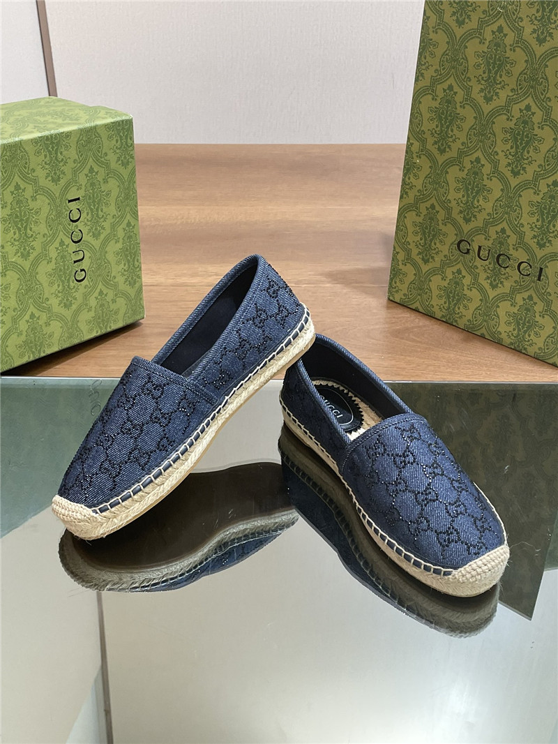 Gvc*1 straw hemp fisherman slippers replica shoes