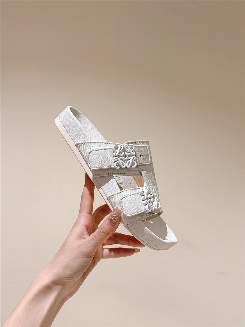 L0ew* new color matching slippers for couples replica shoes