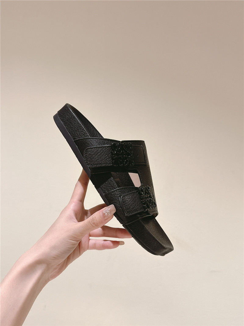 L0ew* new color matching slippers for couples replica shoes
