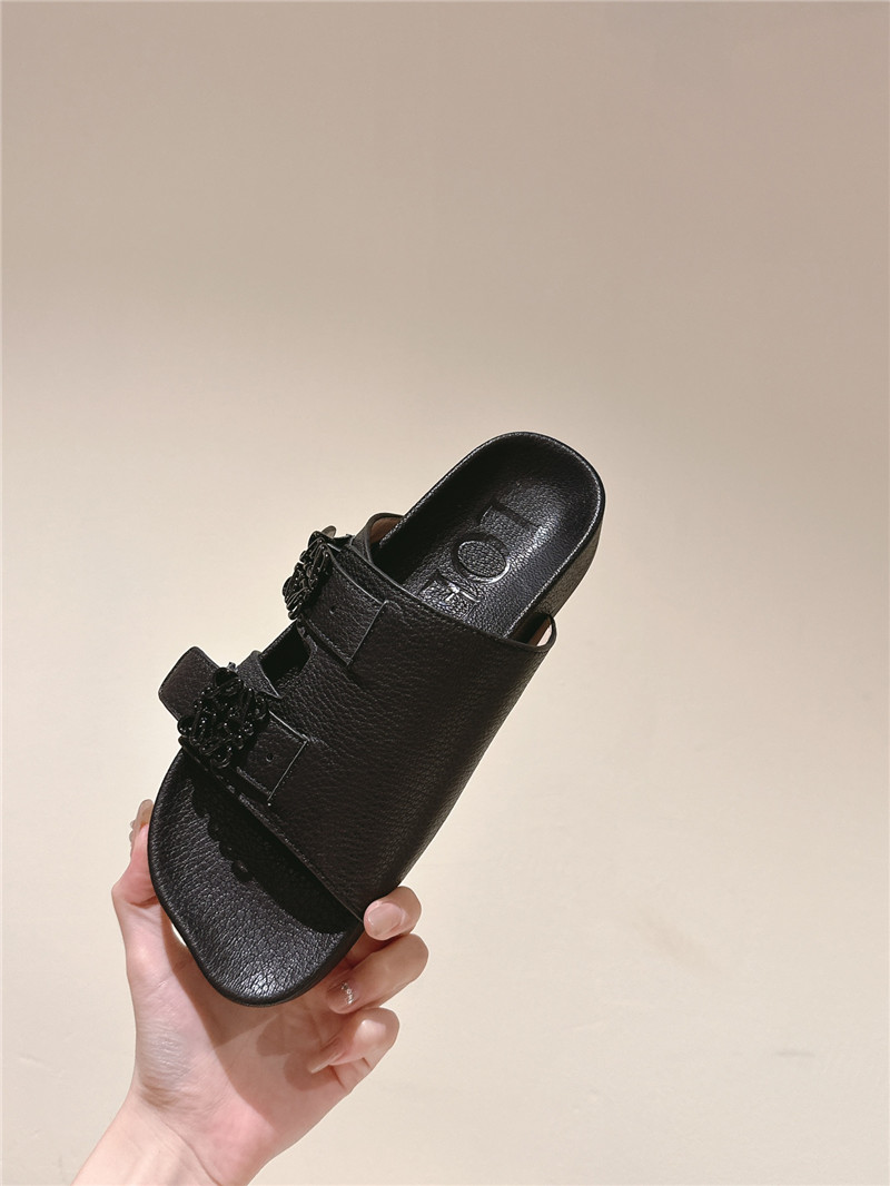 L0ew* new color matching slippers for couples replica shoes