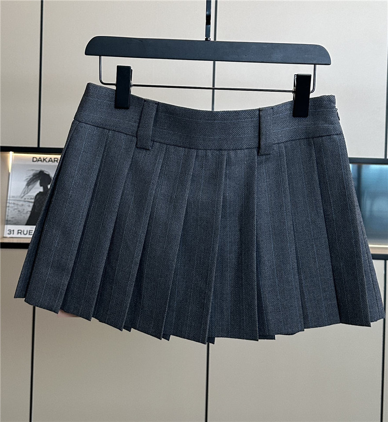 M1um1u new pleated skirt cheap replica designer clothes