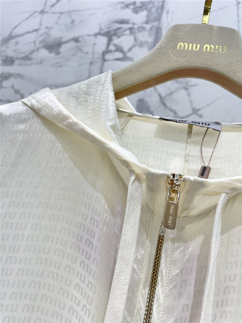 M1um1u belted jacket replica d&g clothing