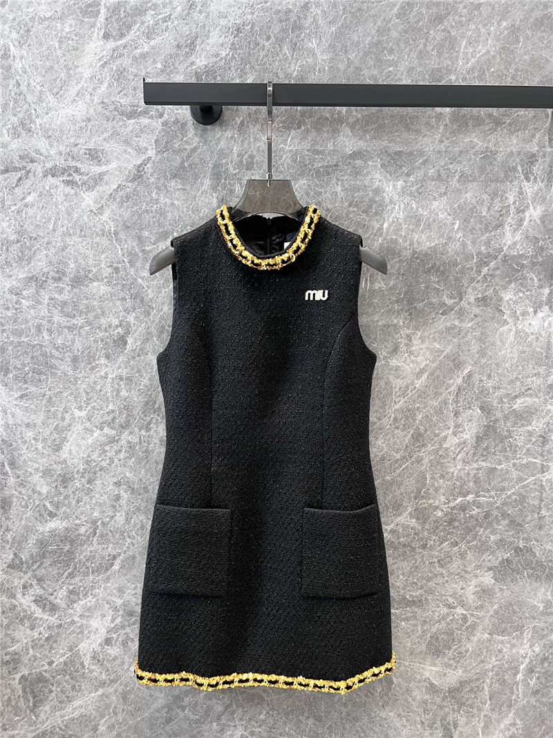 M1um1u tweed dress replica clothing sites
