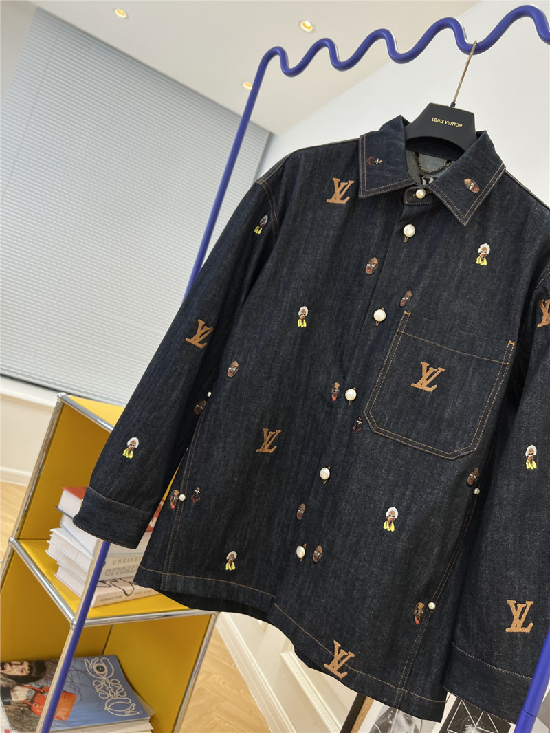 l0vis Vvtt0n lv new denim jacket replica clothes