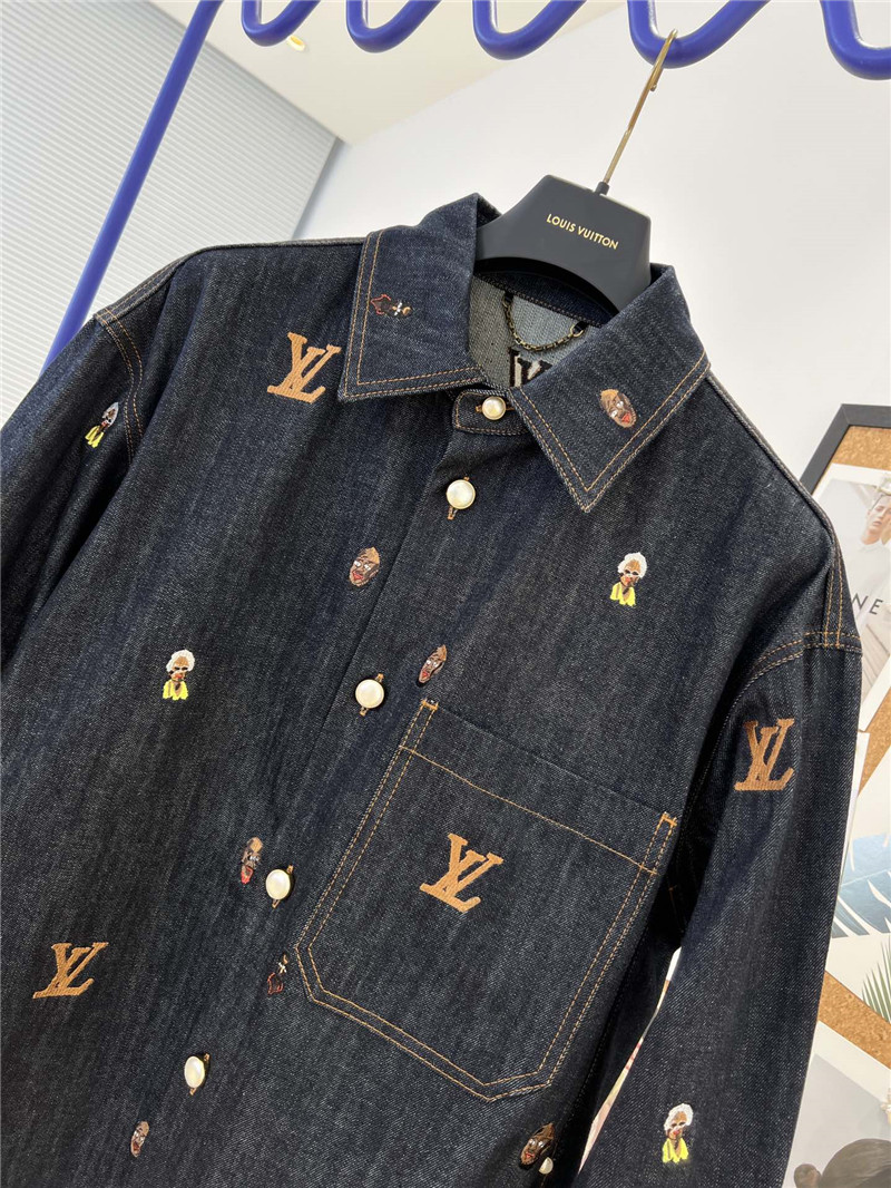 l0vis Vvtt0n lv new denim jacket replica clothes