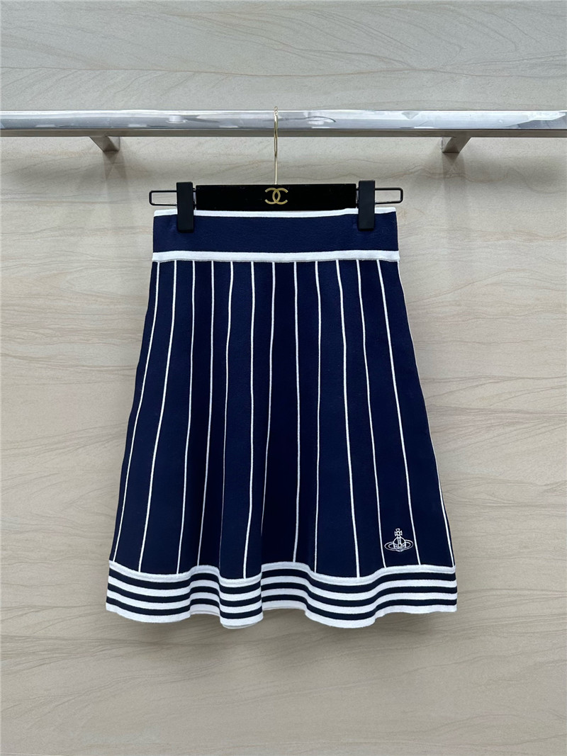 u1u1enne westwood high-waisted knitted mini skirt replica clothes