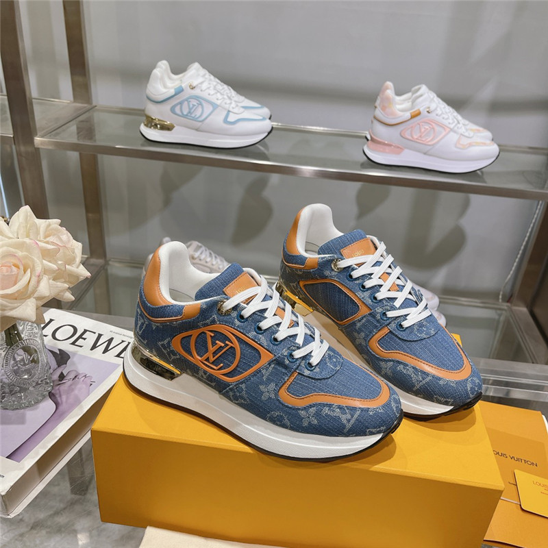 l0vis Vvtt0n lv denim run away sneakers