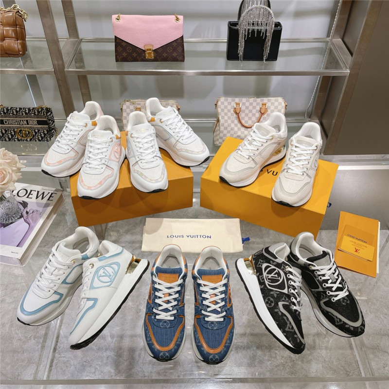 l0vis Vvtt0n lv denim run away sneakers