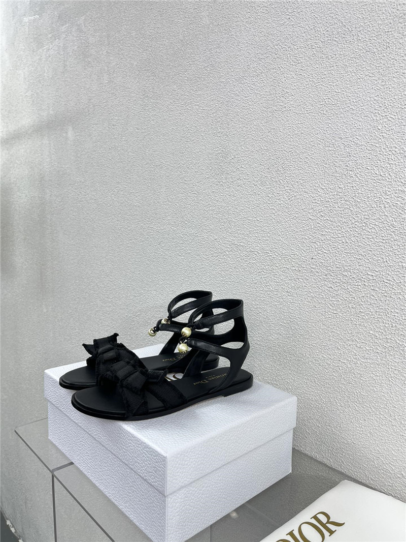 D10r bow cd embroidery series sandals best replica shoes website