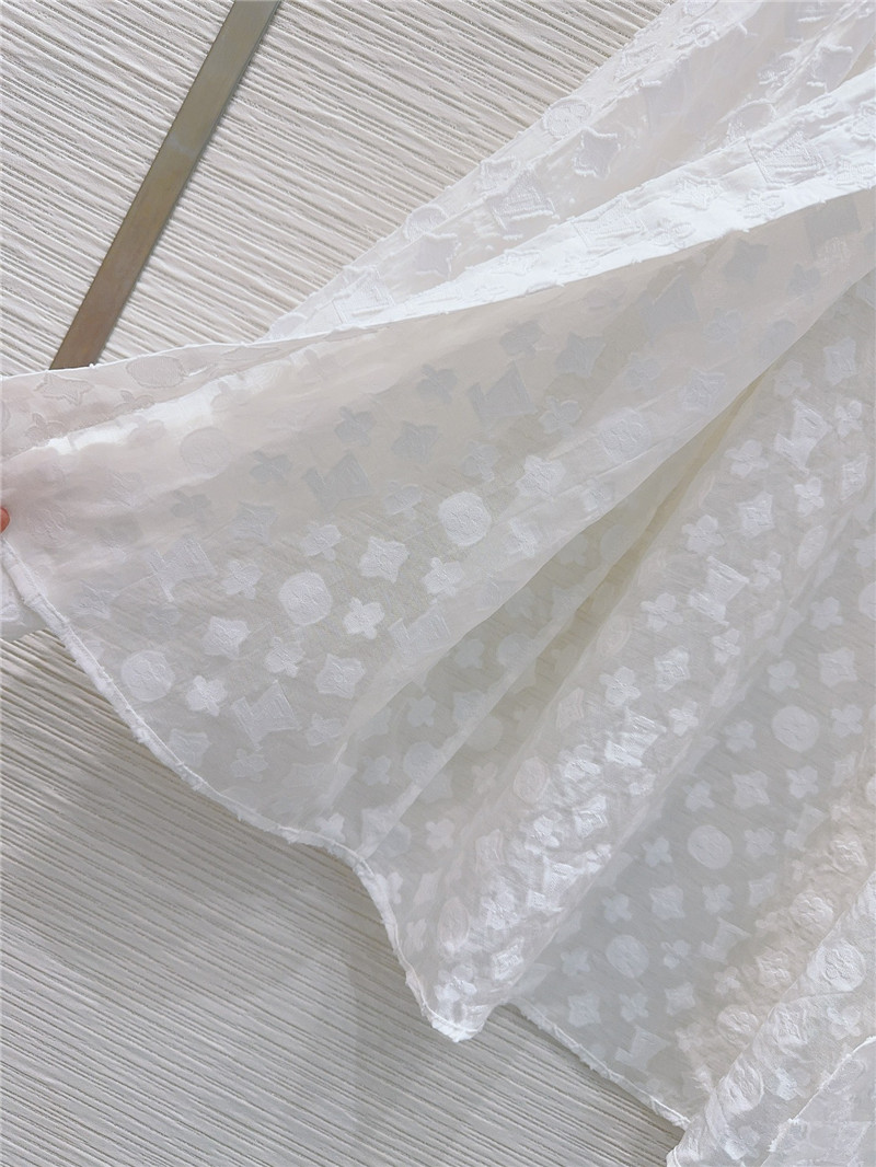 l0vis Vvtt0n lv semi-see-through shirt replicas clothes