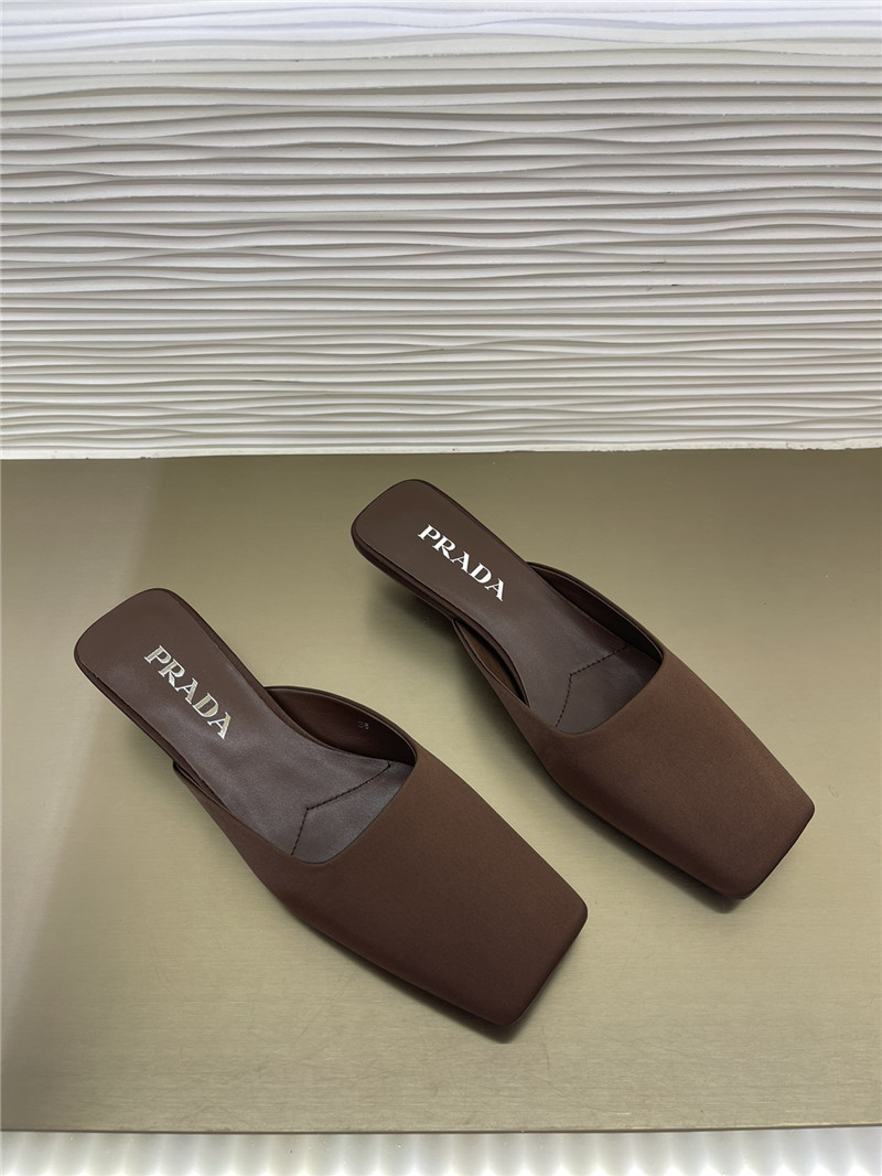 Pra*a genuine leather injection logo and semi-trail replica shoes